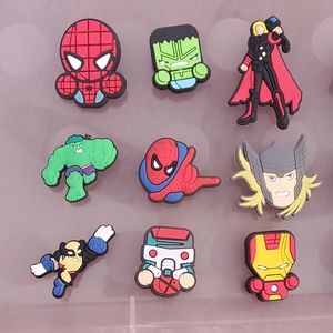 Marvel Croc charms